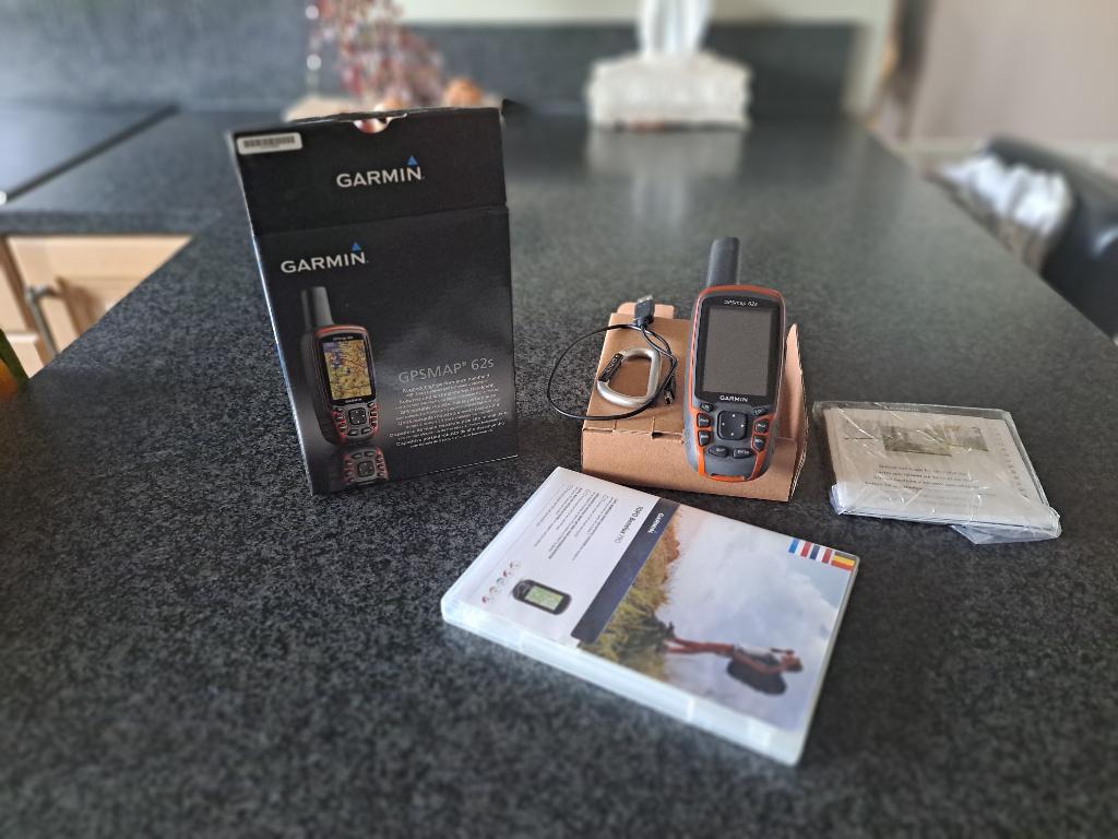 Garmin GPSMAP 62S, Ophalen, Zo goed als nieuw