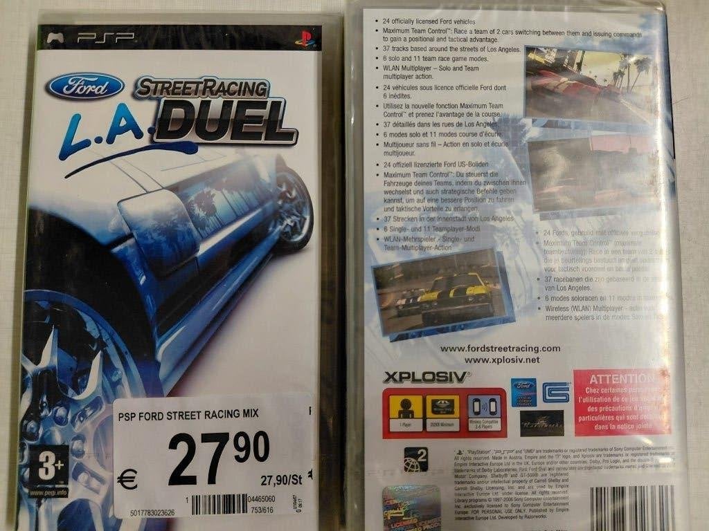 PSP Game Ford Streetracing, Games en Spelcomputers, Ophalen of Verzenden, Nieuw, PSP