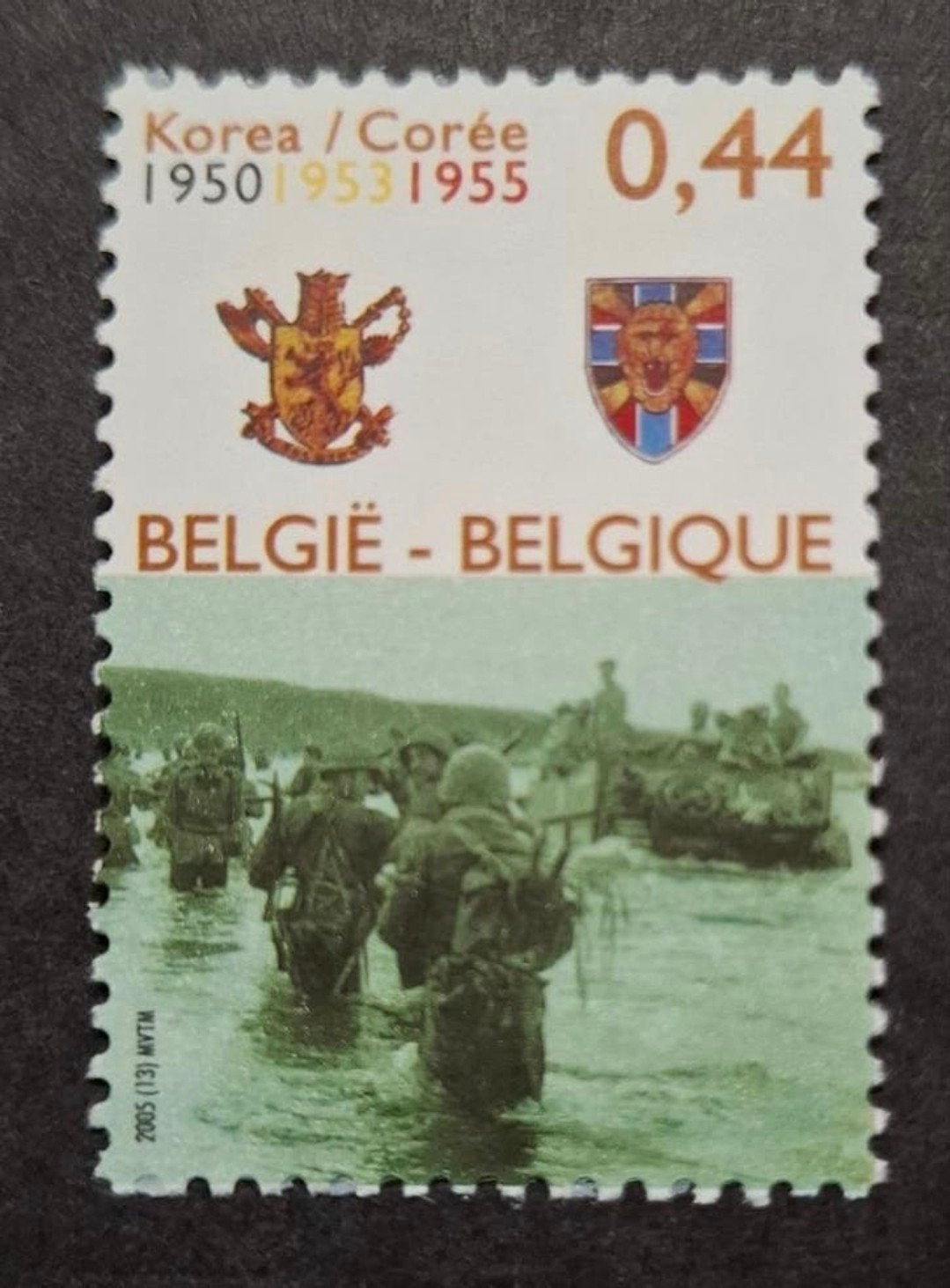 Belgique : COB 3395 ** La Corée 2005., Sans timbre, Neuf, Enlèvement ou Envoi, Non oblitéré
