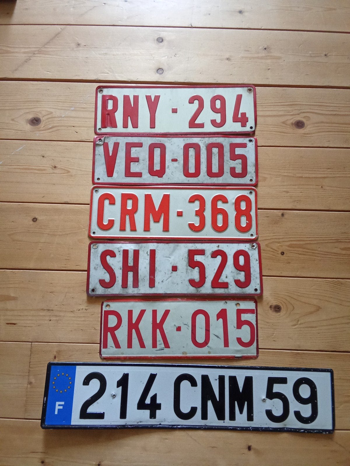 Oude nummerplaten, Auto diversen, Kentekenplaathouders, Ophalen