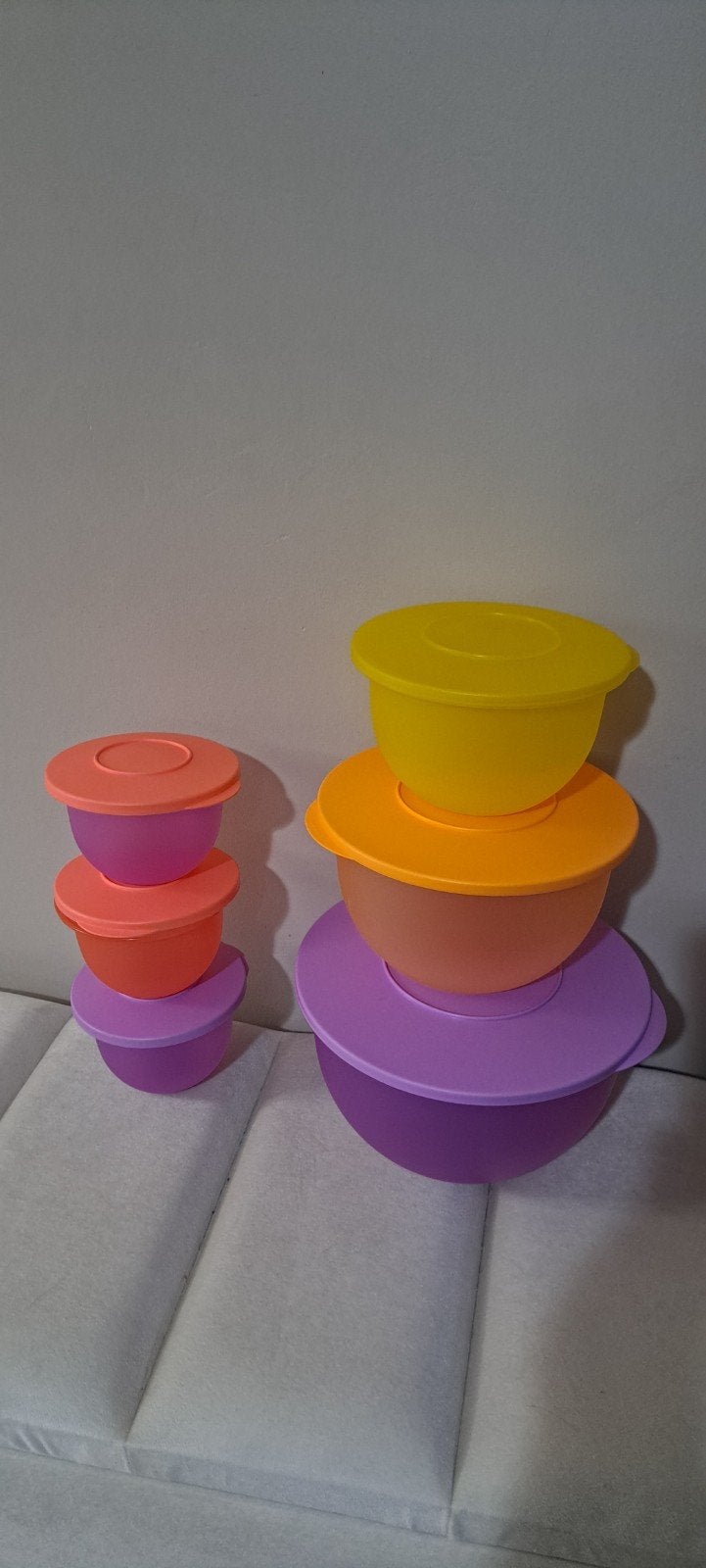 Nieuwe trendy kommen set van tupperware, Enlèvement ou Envoi, Neuf