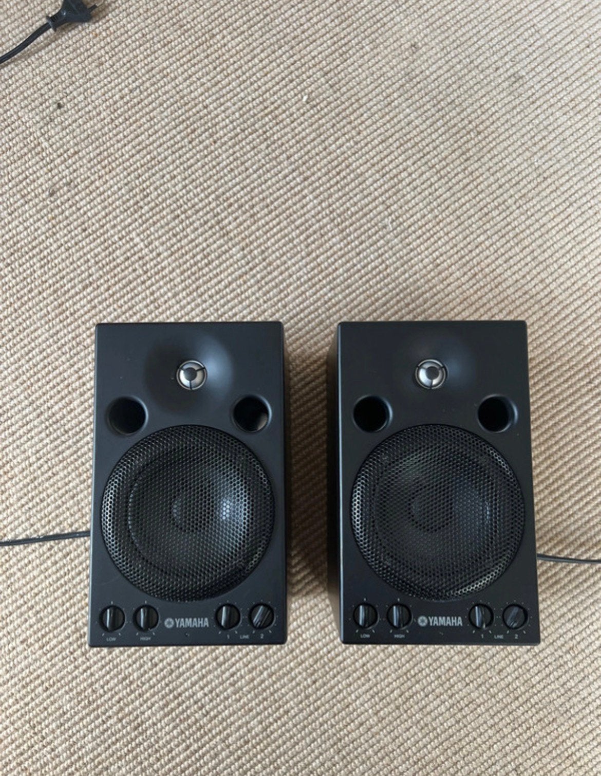 New price // Duo Yamaha MSP3 active boxen, Enlèvement ou Envoi, Utilisé, Moins de 60 watts, Autres marques