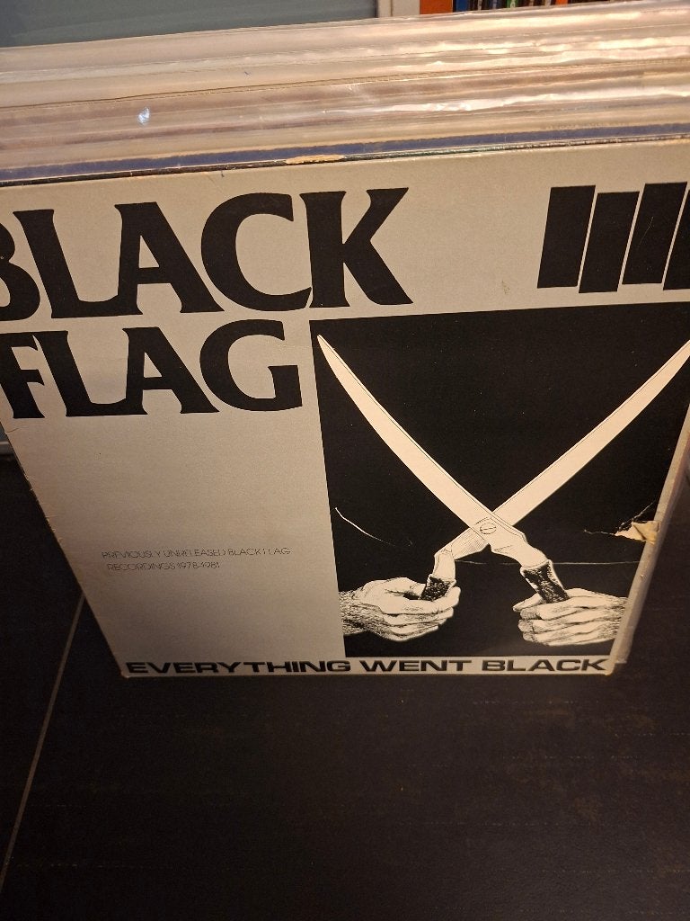 lp - black flag - everything went black - vak 6, LP, Gebruikt, Ophalen of Verzenden, 12 inch