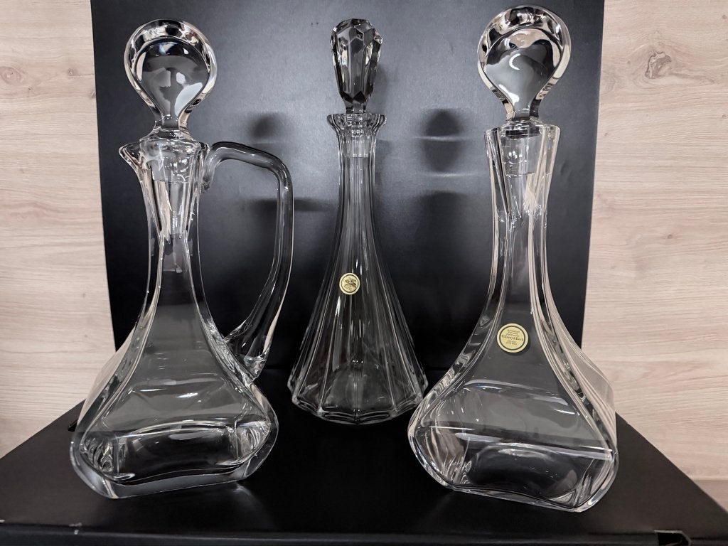 Villeroy & Boch karaf 3 stuks, Maison & Meubles, Accessoires pour la Maison | Vases, Fait main, Autres couleurs, Verre, Utilisé