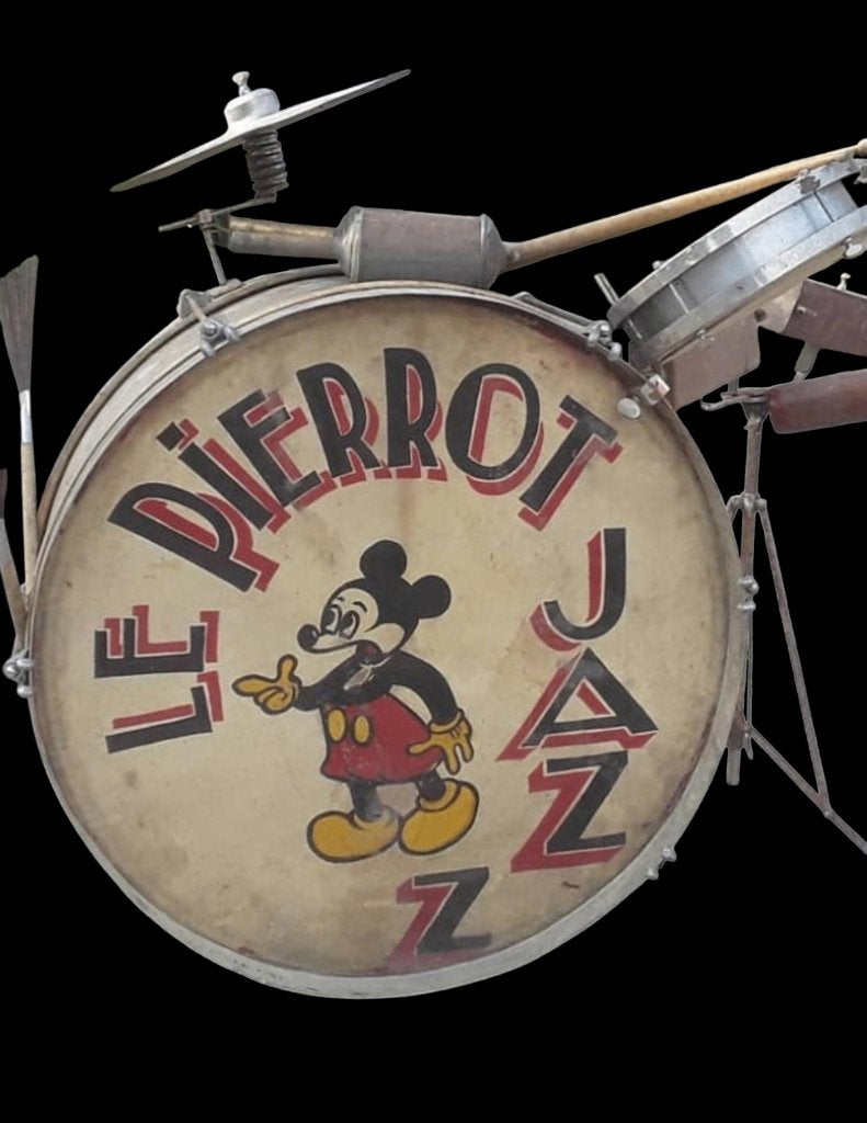 Jazz drumkit 1930'ties, Musique & Instruments, Enlèvement