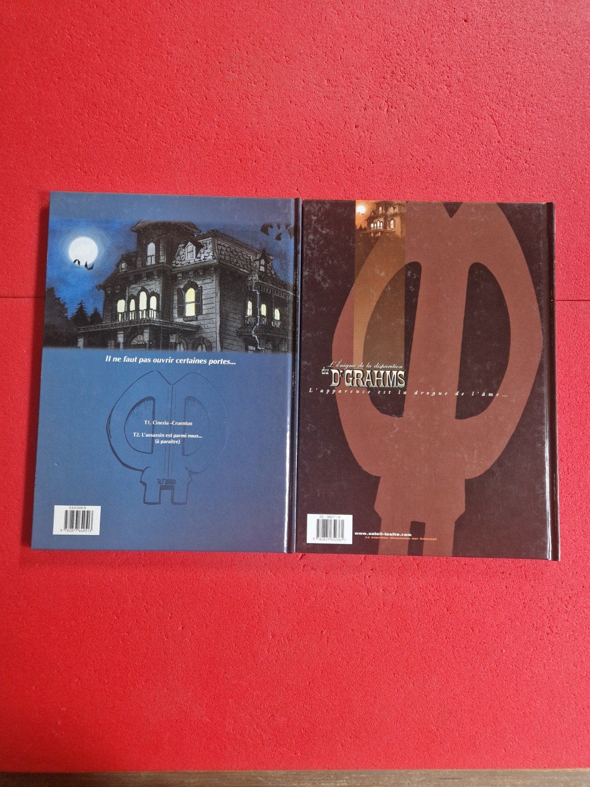 lot de 2 bd dr grahms 1 et 2,EO ( intégrale de la série), Livres, Enlèvement ou Envoi