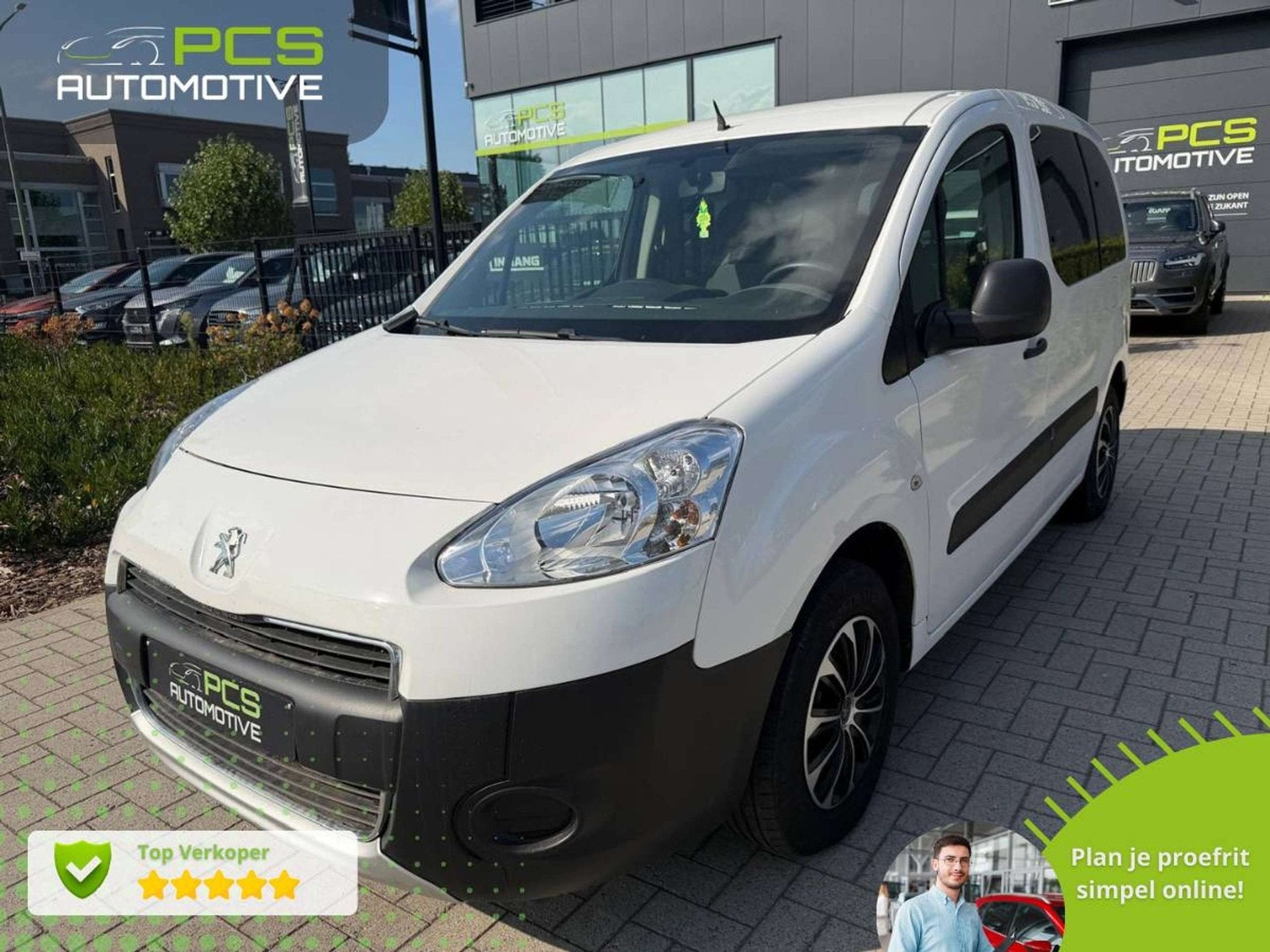 Peugeot Partner Tepee 1.6 HDi / SLECHTS 69.000km / 2012, Auto's, Stof, Multifunctioneel stuurwiel, 1560 cc, Overige carrosserie