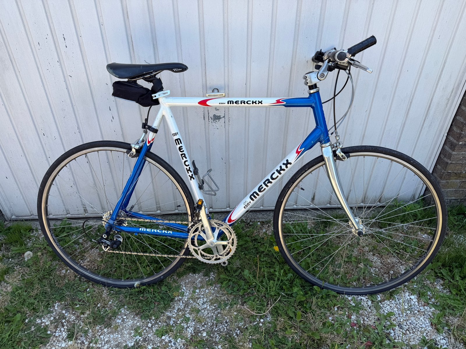 Retro Eddy Merckx koersvelo, Ophalen, Gebruikt