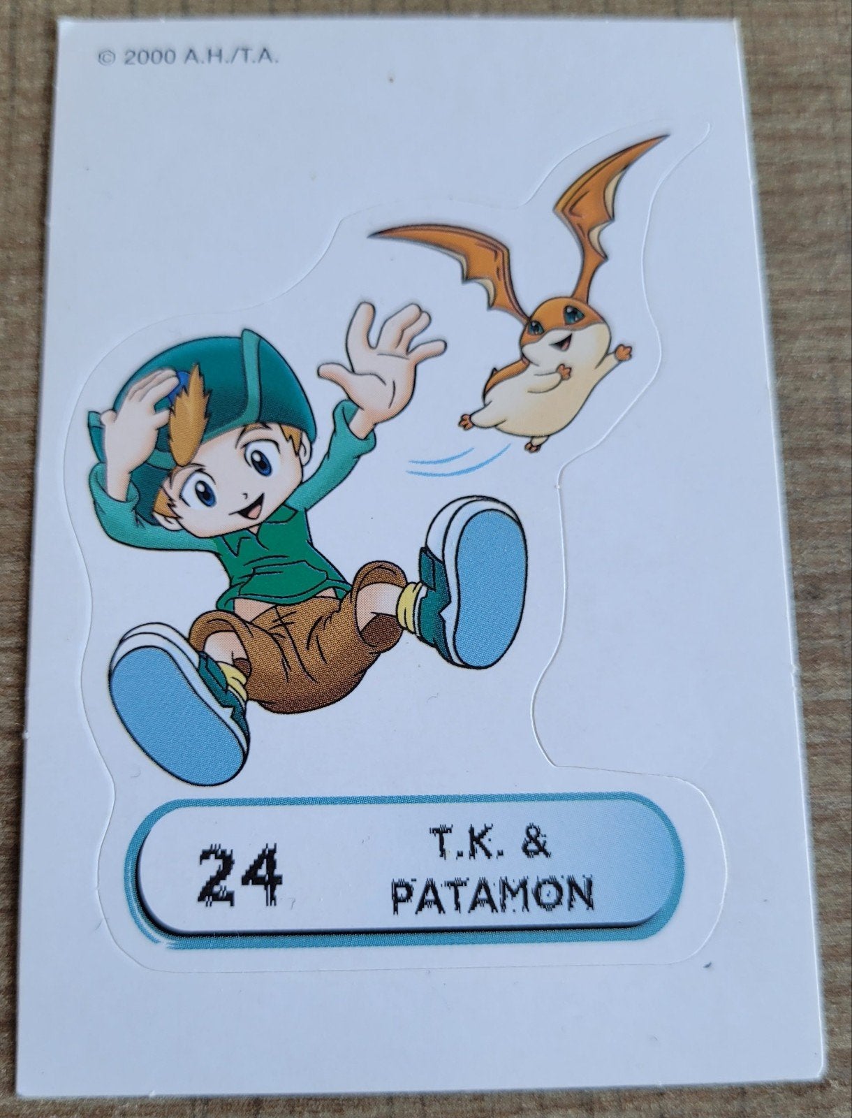Digimon Digital Monsters: sticker, Ophalen of Verzenden, Zo goed als nieuw, Strip of Tekenfilm
