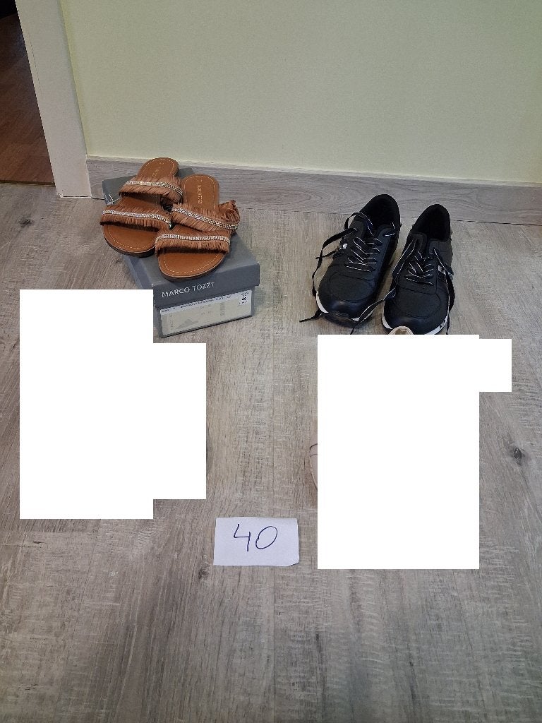 schoenen maat 40: open schoenen, veterschoenen 5-10€/paar, Enlèvement ou Envoi, Autres couleurs, Comme neuf, Sabots