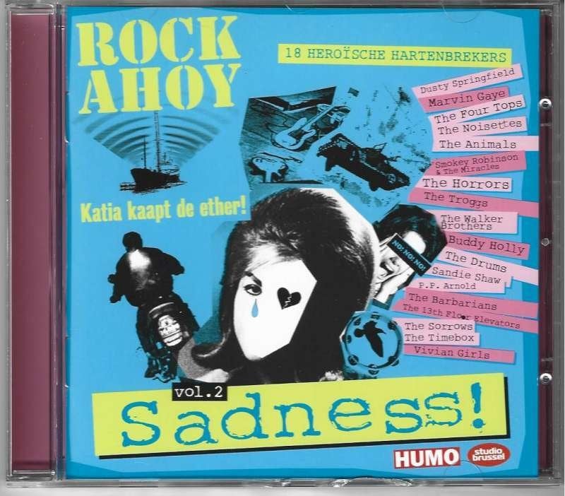 cd Rock Ahoy vol 2 Sadness!, Pop rock, Enlèvement ou Envoi, Comme neuf, Compilation