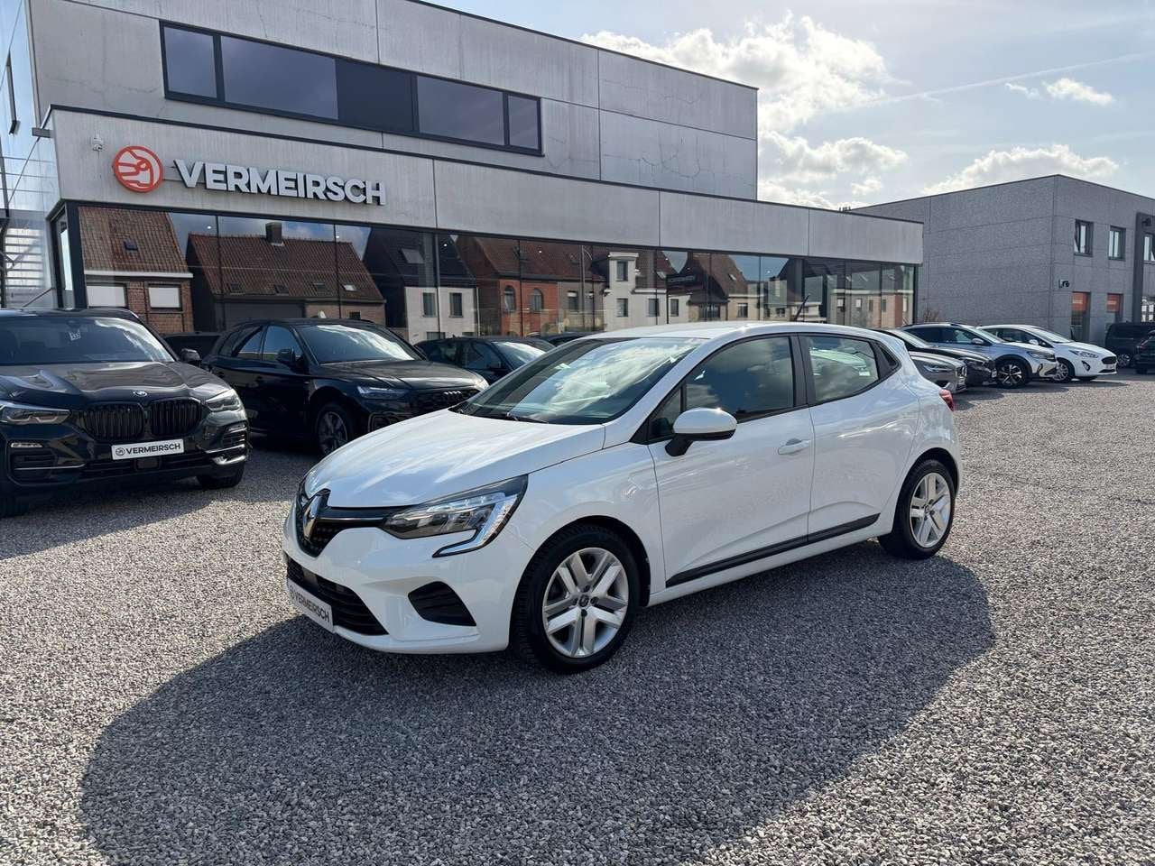 Renault Clio Clio 1.0 TCe Intens GPF (EU6D)*LED*APPLE CARPL, Auto's, 0 kg, Zwart, 91 pk, Wit