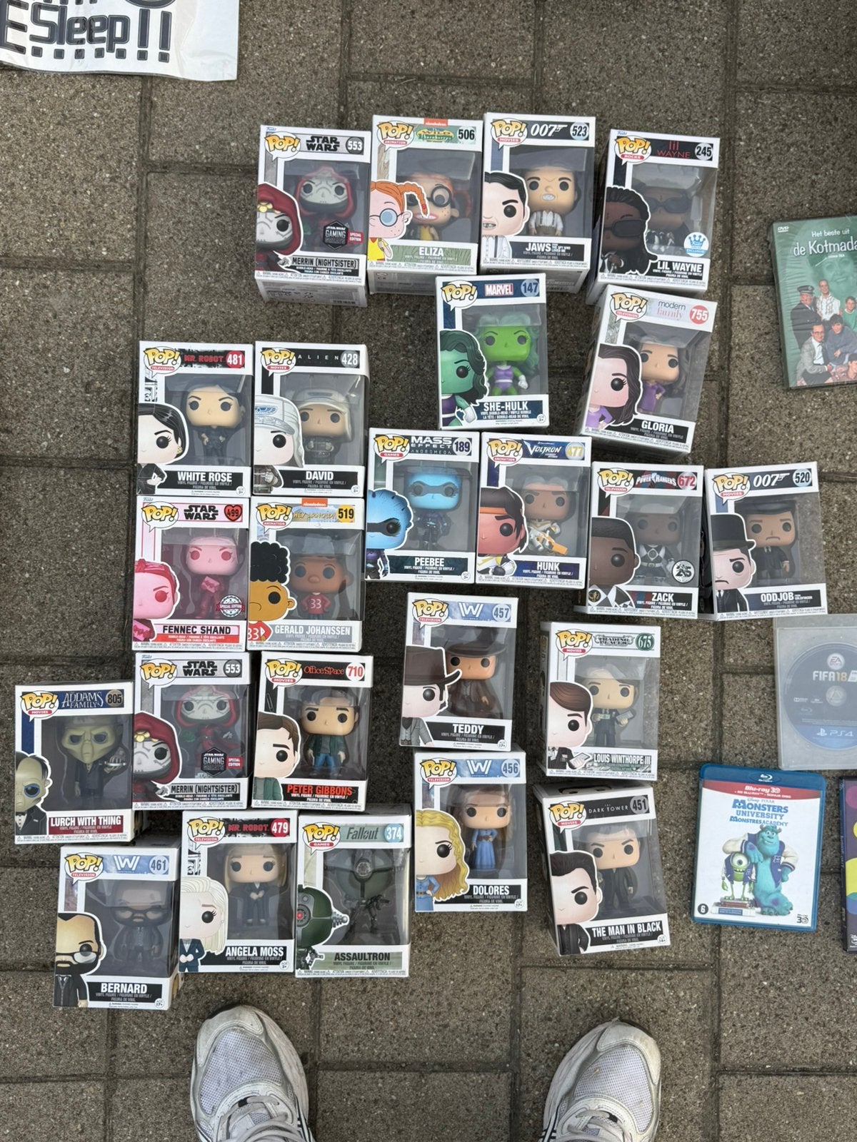 FunkoPops ( kijk beschrijving voor prijs ), Enlèvement, Comme neuf