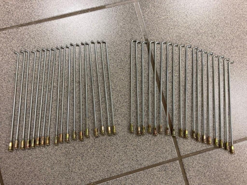 Jeu de rayons de roue AV d’origine neufs HONDA SS50, CD50, Ophalen of Verzenden, Nieuw