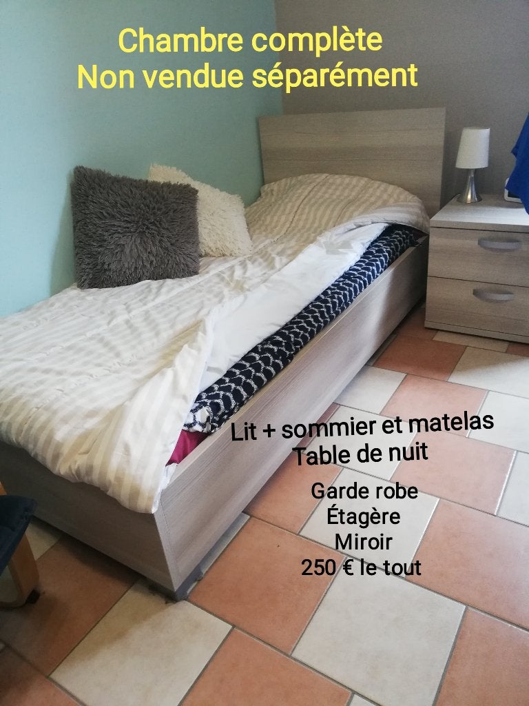 Slaapkamer voor 1 persoon, Huis en Inrichting, Ophalen, Zo goed als nieuw, Eenpersoons