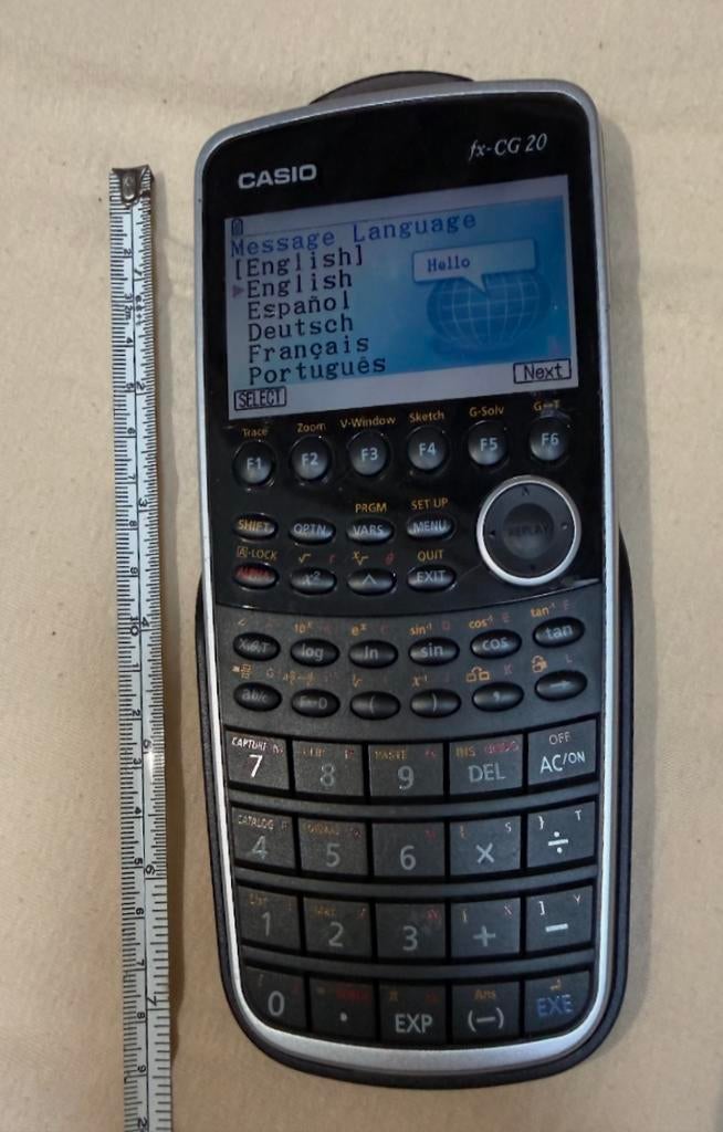 Rekenmachine Casio fx-CG 20, Enlèvement, Comme neuf
