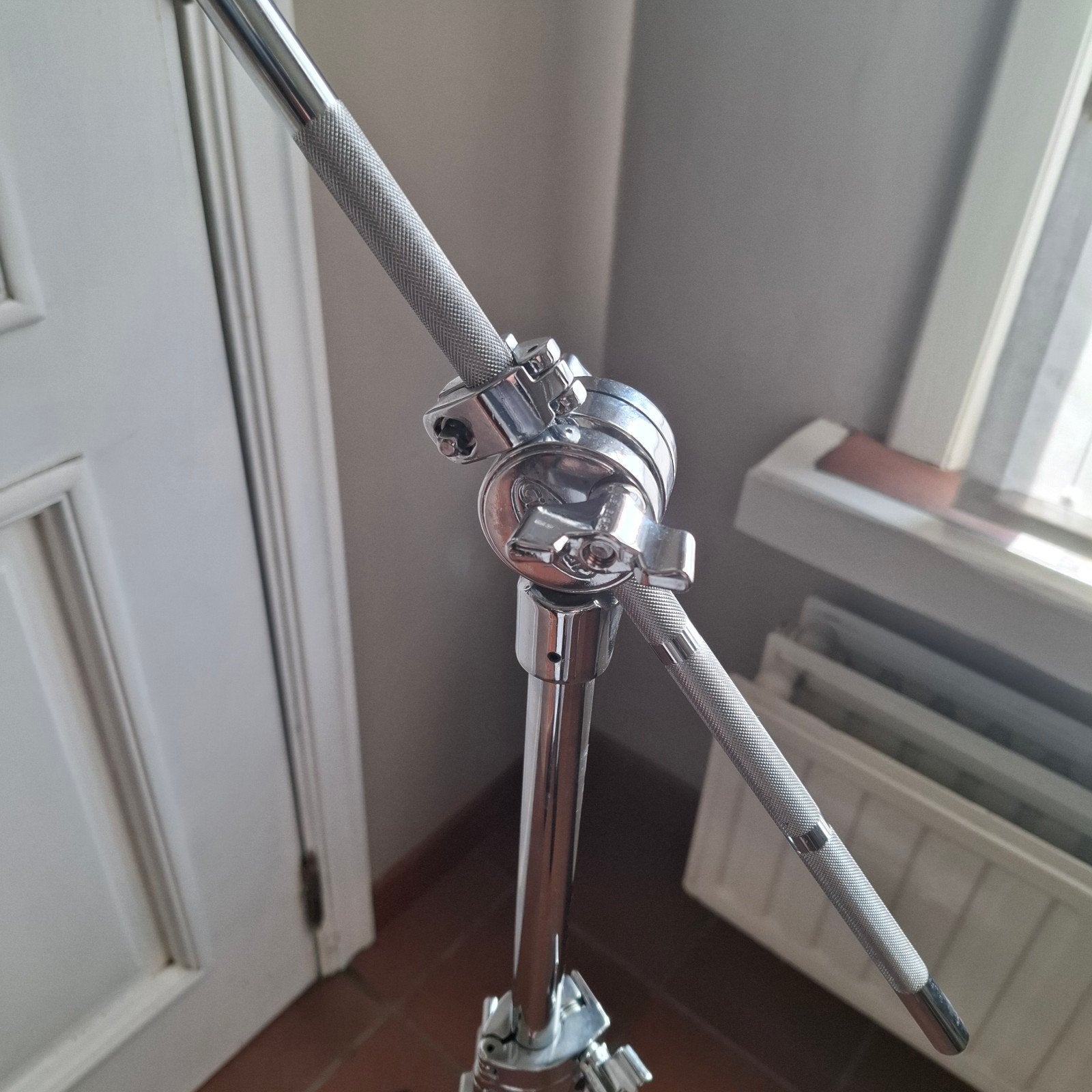 stevige Gibraltar 9709BT cymbaal stand voor uw drumstel, Muziek en Instrumenten, Standaarden, Ophalen of Verzenden, Zo goed als nieuw