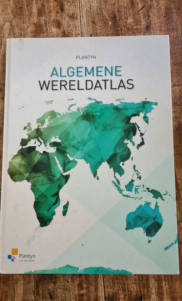Plantyn algemene wereldatlas, Ophalen, ASO, Etienne van Hecke; Dirk Vanderhallen, Aardrijkskunde