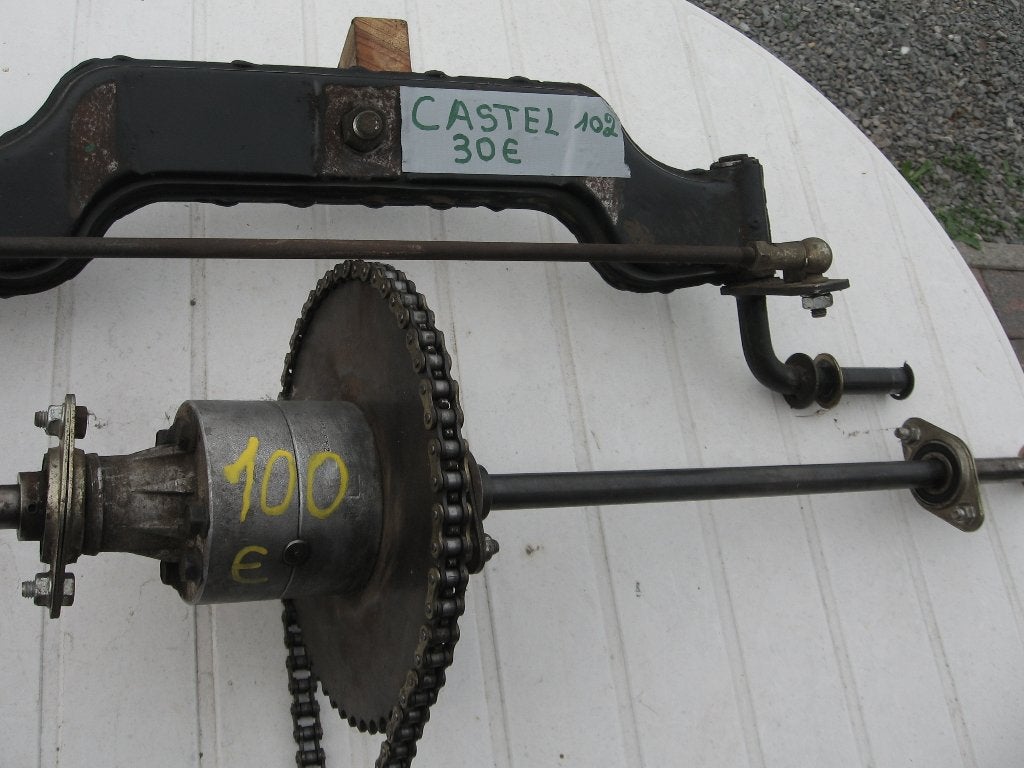 Tracteur tondeuse lot de pièces Castel Garden 102 et autre, Enlèvement, Utilisé, Castelgarden, 120 cm ou plus