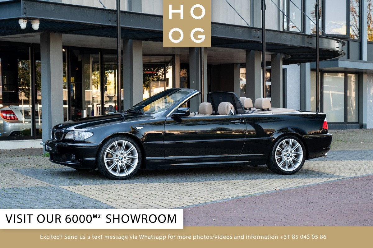 BMW 3-serie 330CI Cabrio E46 (bj 2005), Auto's, 4 zetels, Gebruikt, Overige kleuren, 170 kW