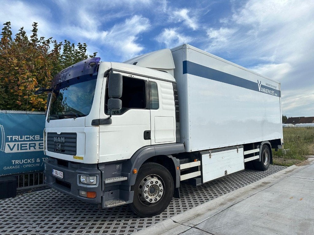 MAN vrachtwagen, Stof, MAN, Wit, Grijs