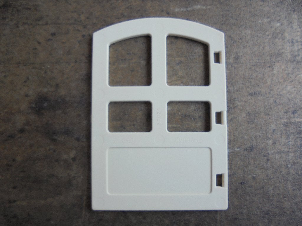 Lego Duplo D/W Pane 1x4x4 with Curved Top (zie foto's) 2, Ophalen of Verzenden, Gebruikt, Losse stenen, Duplo