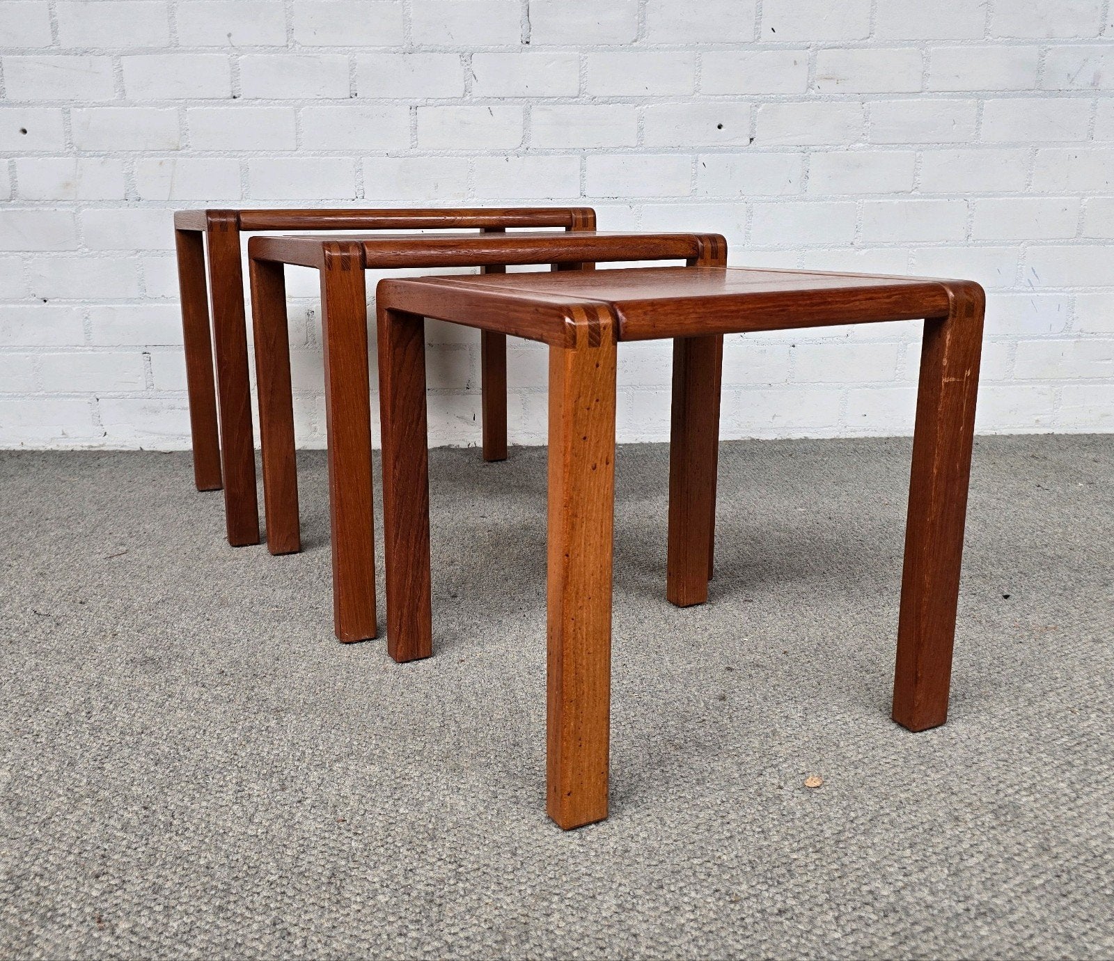 Deense design mimi set, teak, Salling, Huis en Inrichting, Ophalen