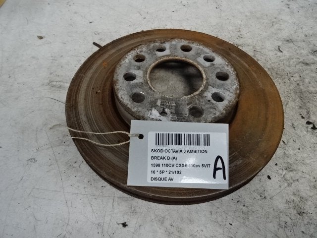 FREIN DISQUE AVANT Skoda Octavia Combi (5EAC), Utilisé, Skoda