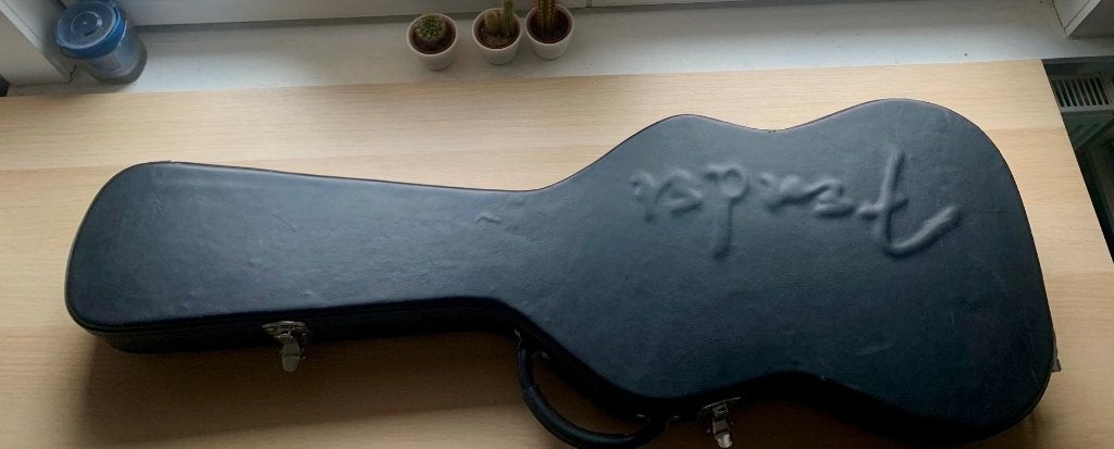 Fender Gitaarkoffer, Ophalen of Verzenden, Zo goed als nieuw, Solid body, Fender