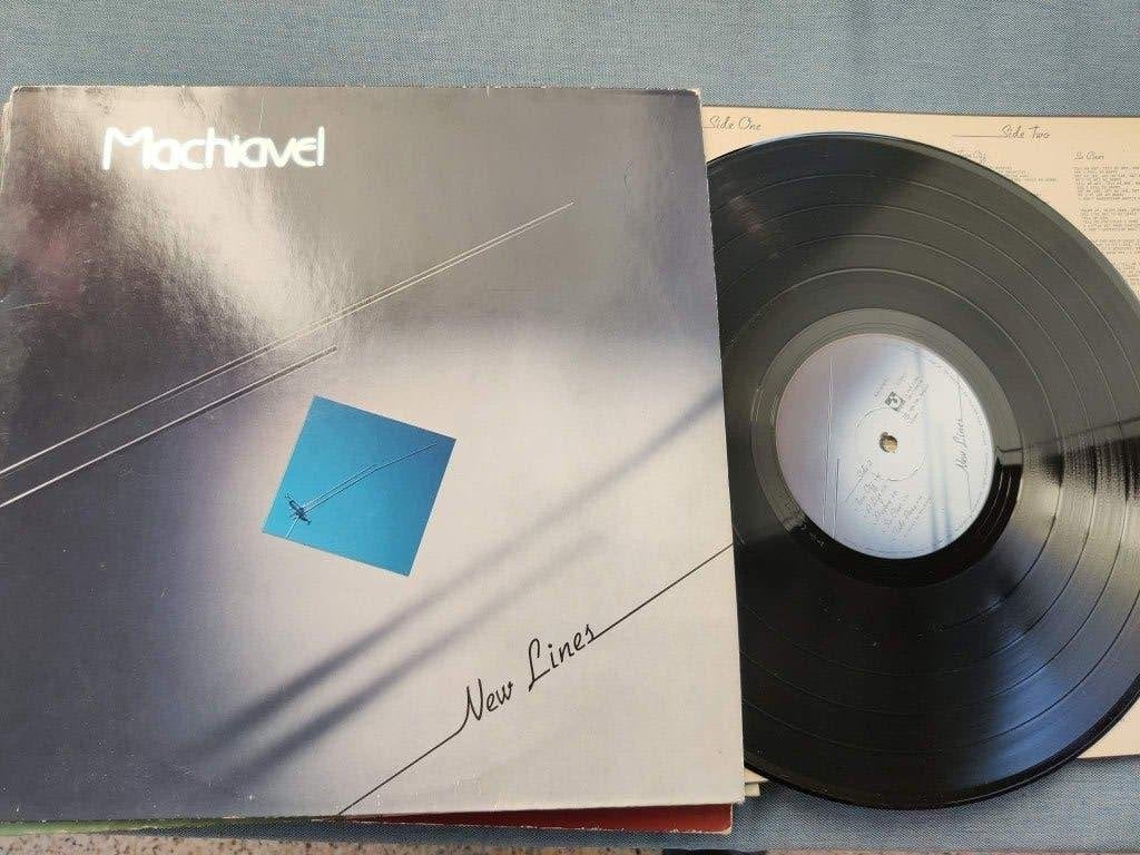 Machiavel (new lines, tekstblad, harvest, 80, 06423980B1), Ophalen of Verzenden, LP