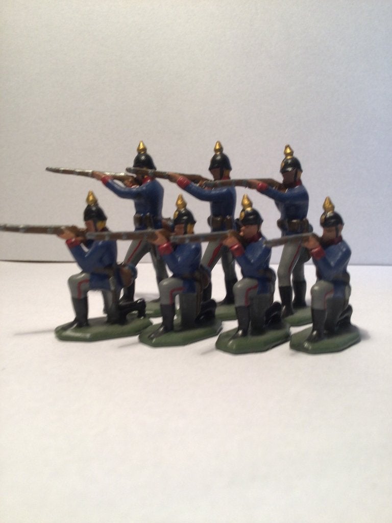 Tinnen soldaten, Ophalen of Verzenden, Zo goed als nieuw, Figuur of Figuren