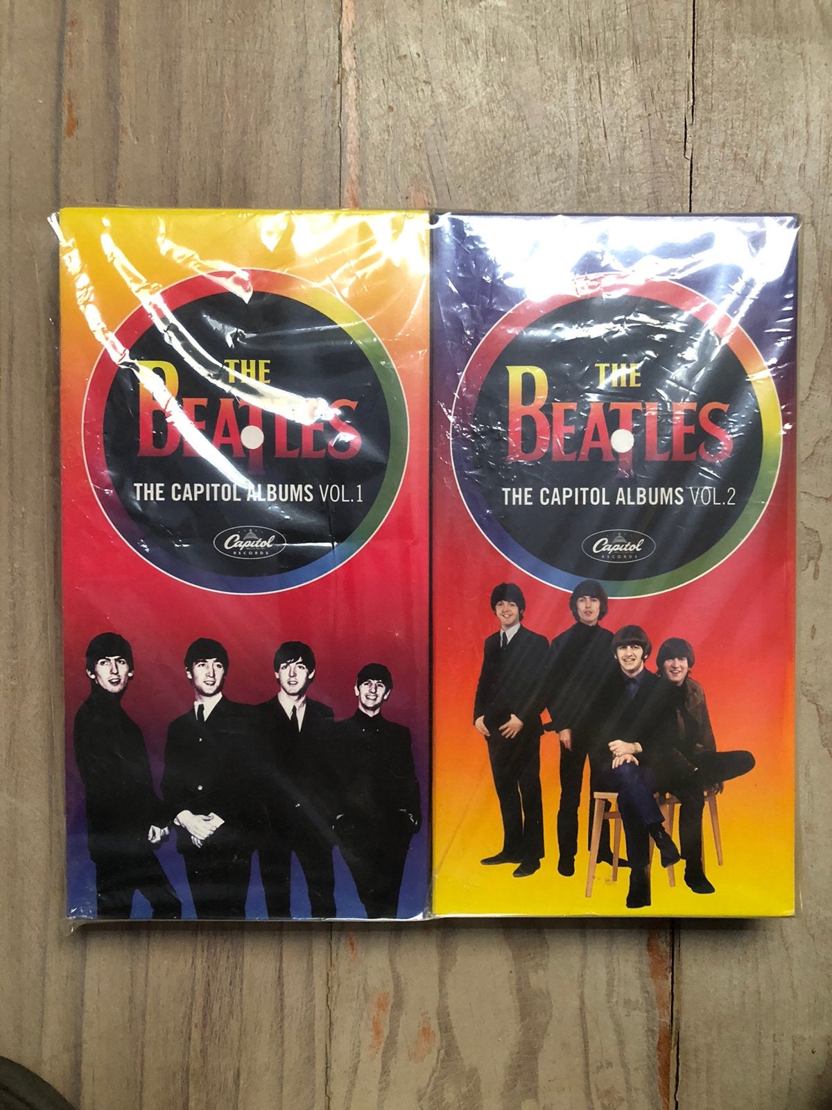 CD: The  Beatles Capitol Years 2x4 CD BOX vol 1-2, Ophalen of Verzenden, Zo goed als nieuw, Classic Rock, Album