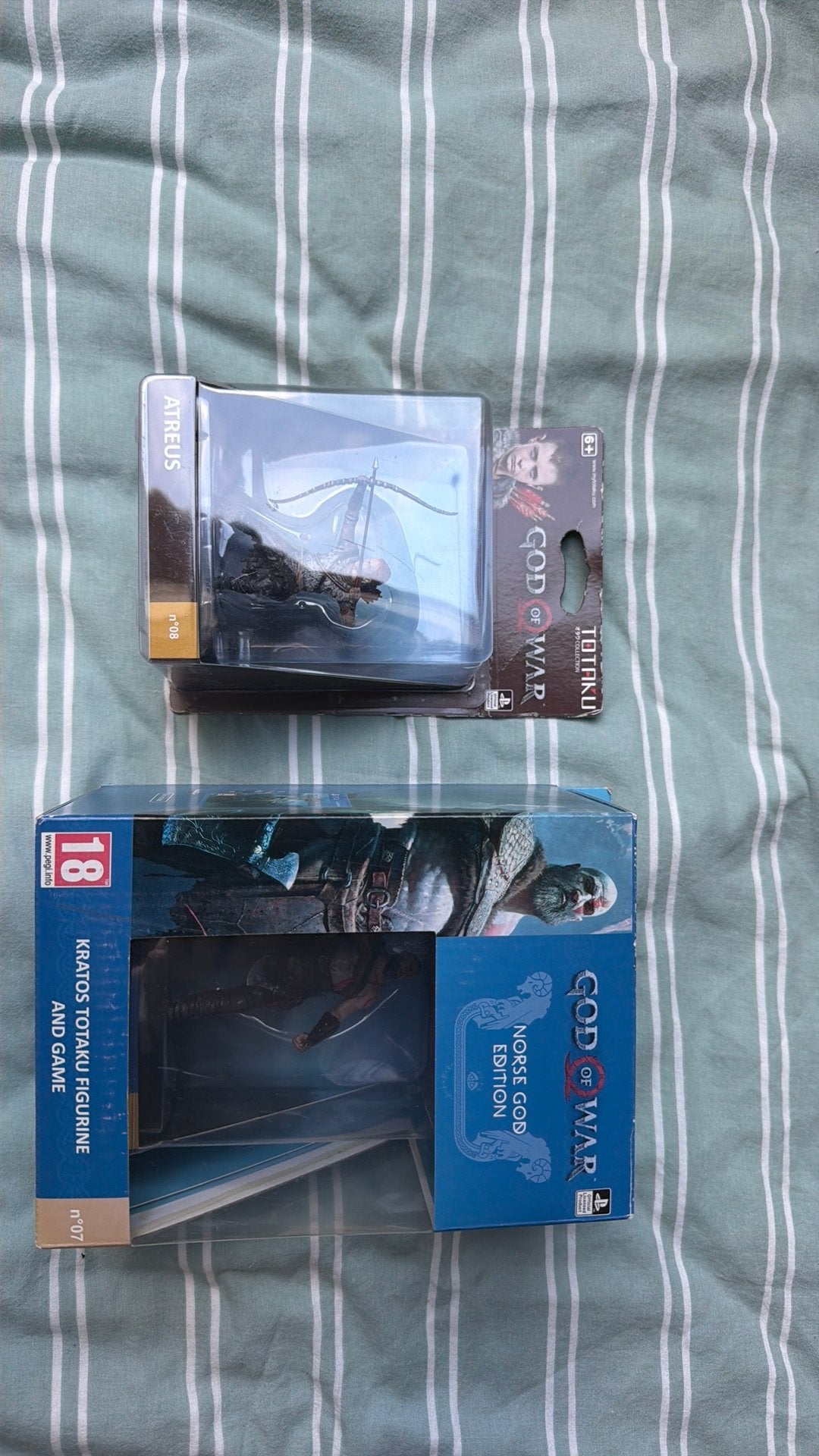 God Of War beeldjes. (Zonder spel!), Ophalen of Verzenden, Zo goed als nieuw, Fantasy