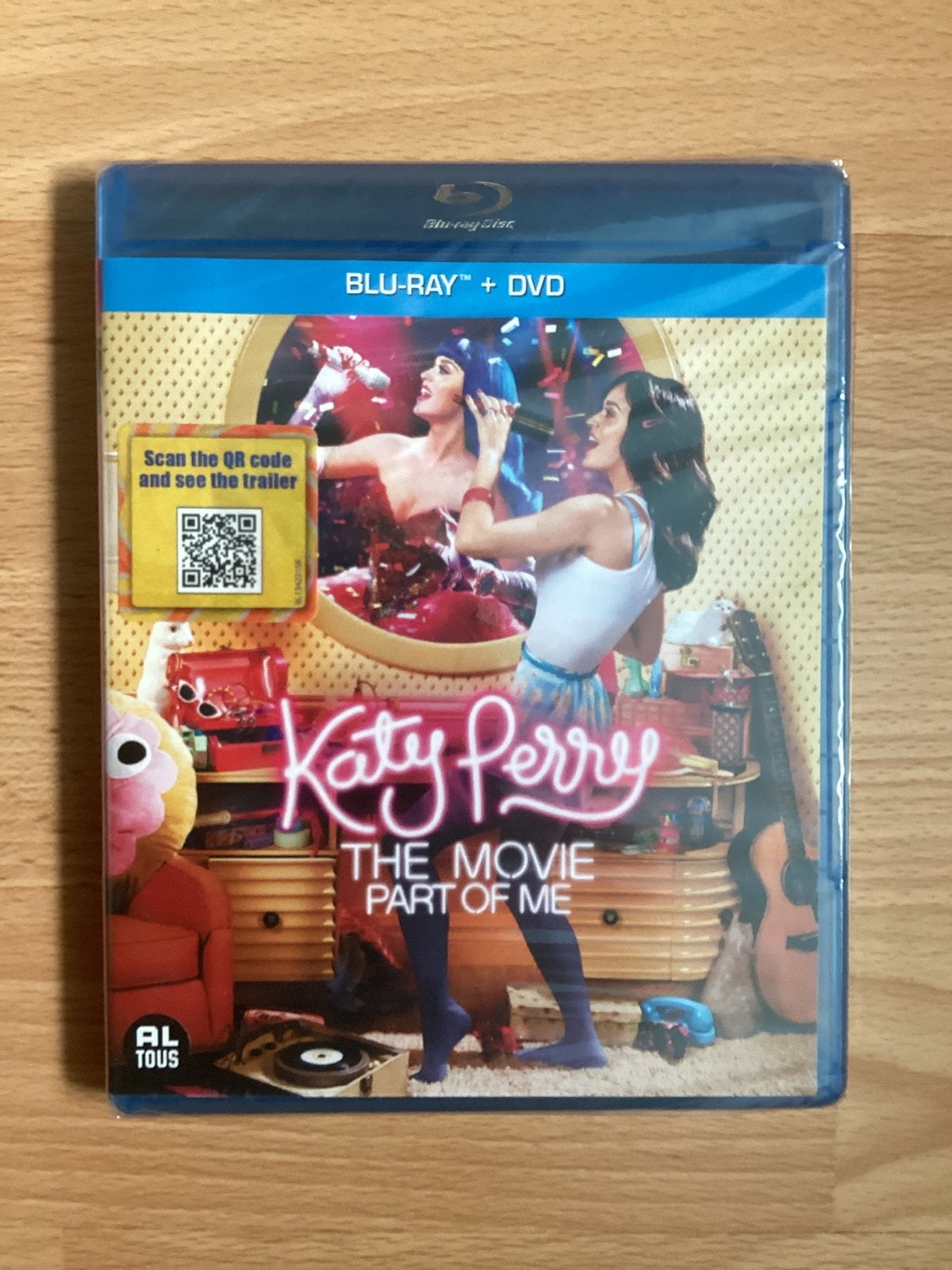 Blu-ray Katy Perry The Movie Part Of Me - Nieuw, Cd's en Dvd's, Blu-ray, Ophalen of Verzenden, Nieuw in verpakking, Muziek en Concerten