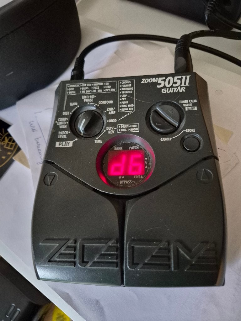 zoom 505II guitar, Musique & Instruments, Enlèvement ou Envoi, Comme neuf, Multi-effet