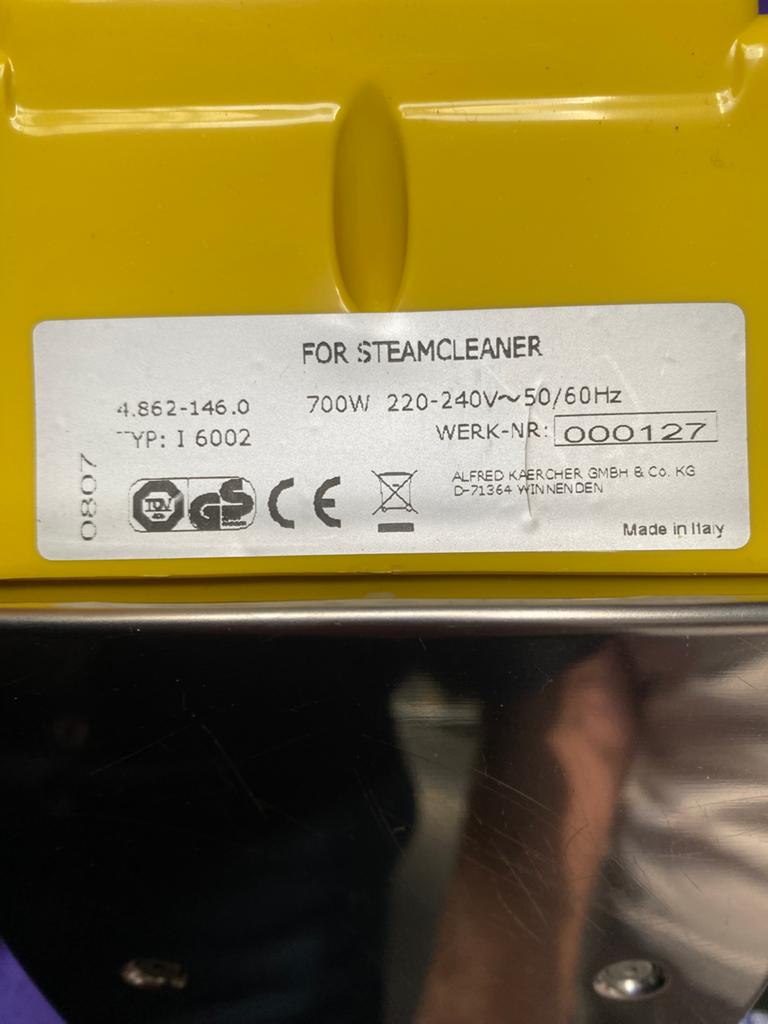 Karcher stoomreiniger met strijkijzer nieuw, Elektronische apparatuur, Stoomapparaten, Ophalen, Stoomreiniger