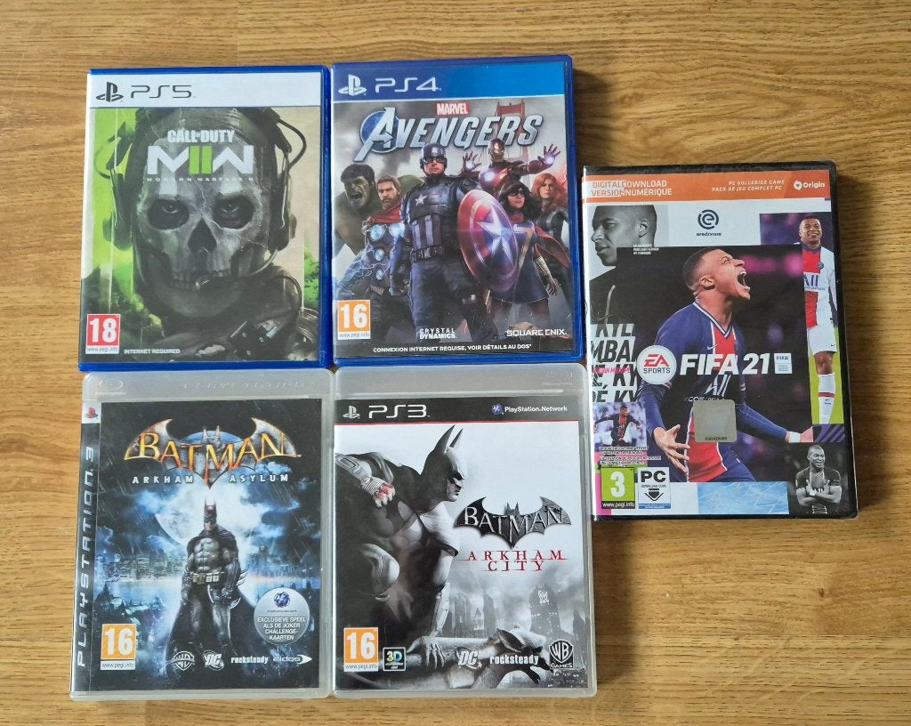 Games PS5 / PS4 / PS3 / PC - zie omschrijving, Enlèvement, Comme neuf