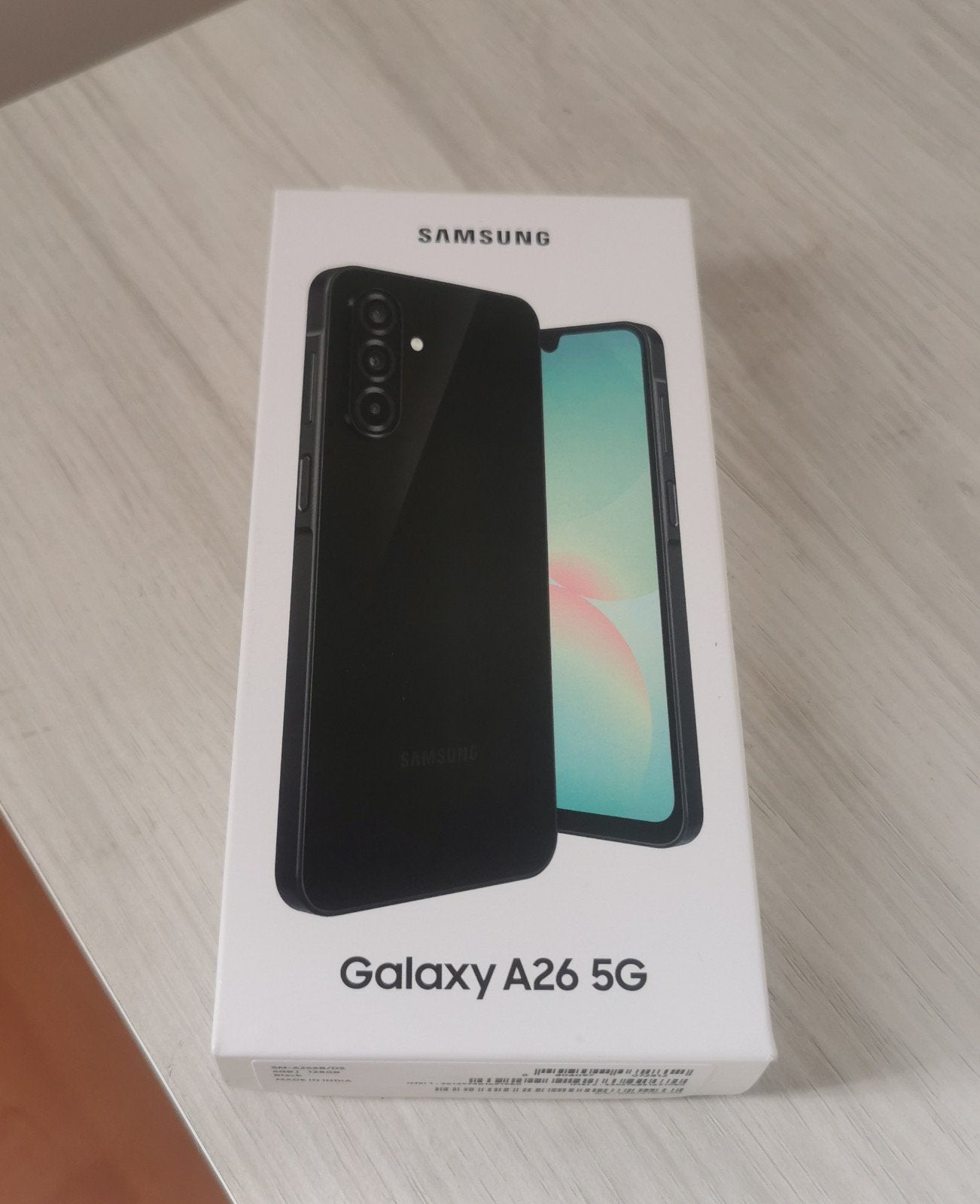 Samsung Galaxy A26 5G - Noir  - Neuf sous scellé, Télécoms, Neuf, 10 mégapixels ou plus, Enlèvement, Sans abonnement