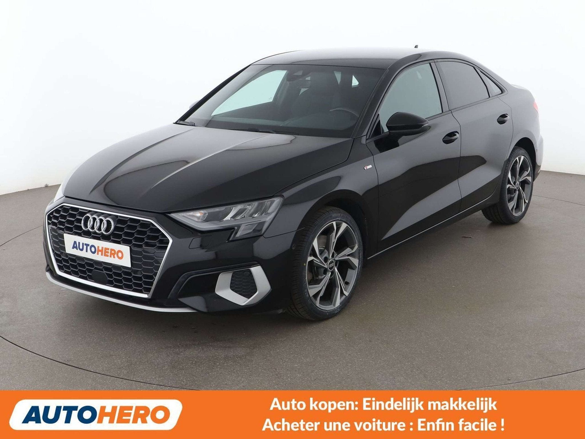 Audi A3 30 TDI advanced (bj 2021, automaat), Auto's, 1490 kg, Gebruikt, Leder, 150 pk