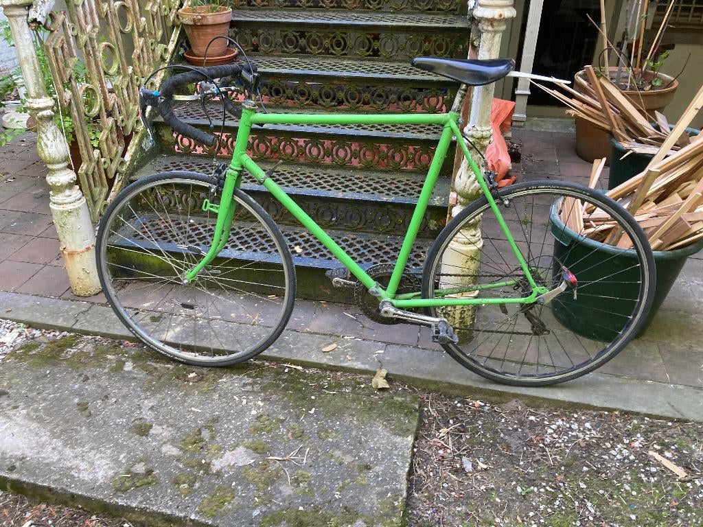 Koersfiets Retro, Fietsen en Brommers, Ophalen, Gebruikt
