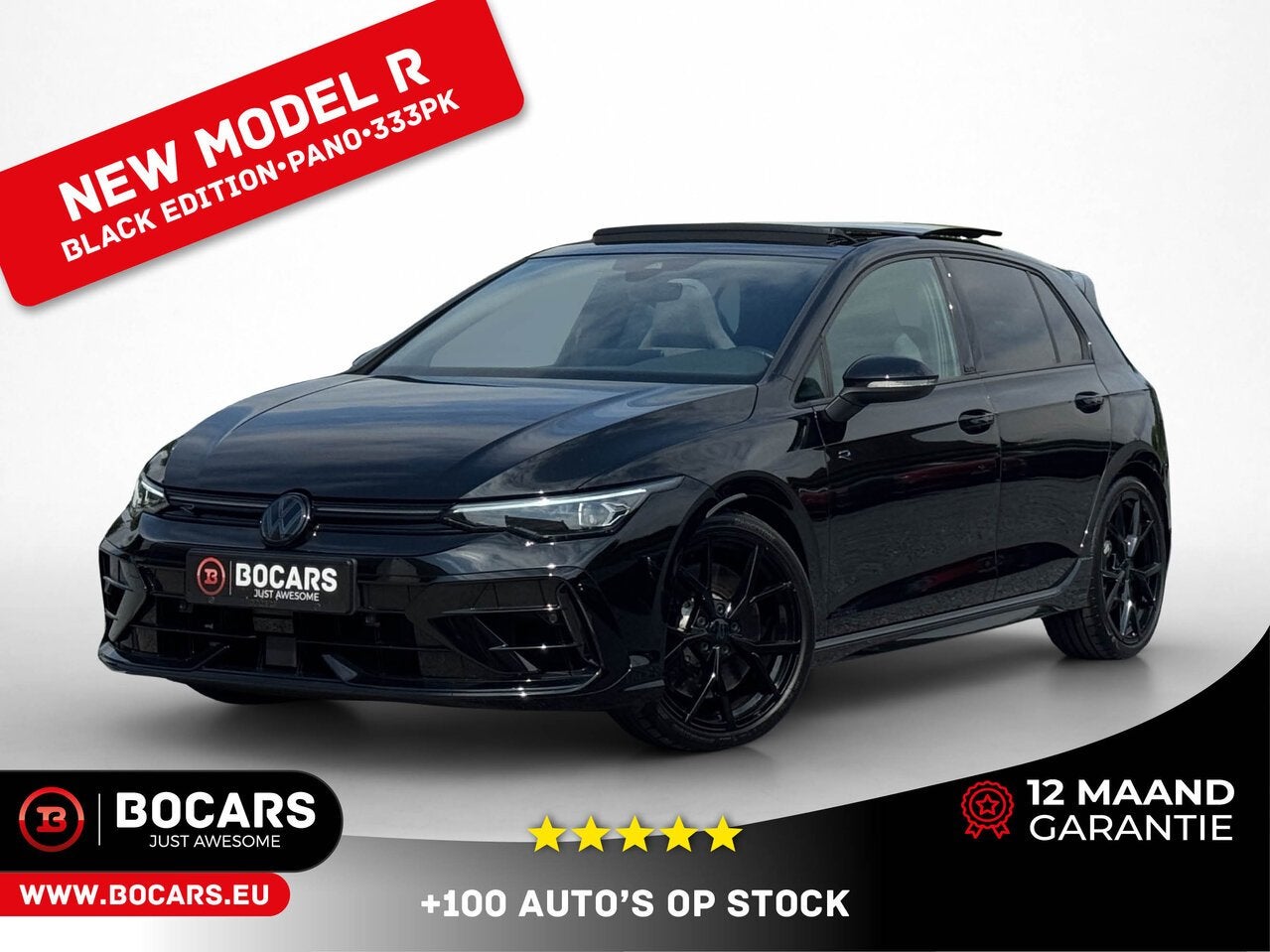 Volkswagen Golf R 4Motion Black Edition, Euro 6, 1984 cc, 0 kg, Bedrijf