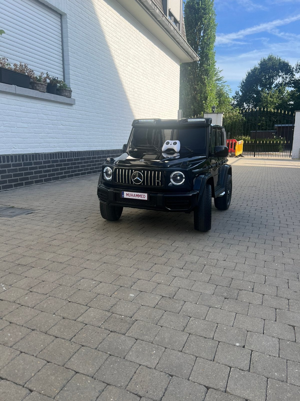 Ik verkoop mijn XXL kinder mersedes G63 AMG auto, Autos, Bluetooth, Achat, 78 kg, Particulier