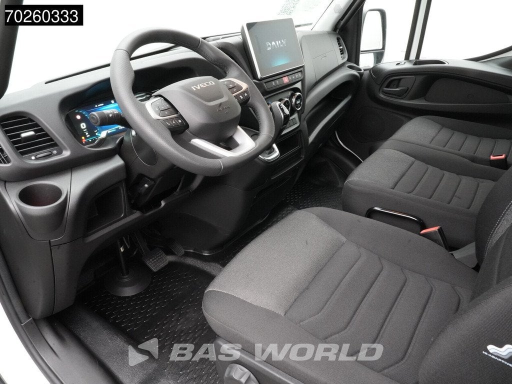 Iveco Daily 35C21 3-Zijdige Kipper Dubbel Cabine 210PK 3.0L, Auto's, Stof, Euro 6, 4 cilinders, Iveco