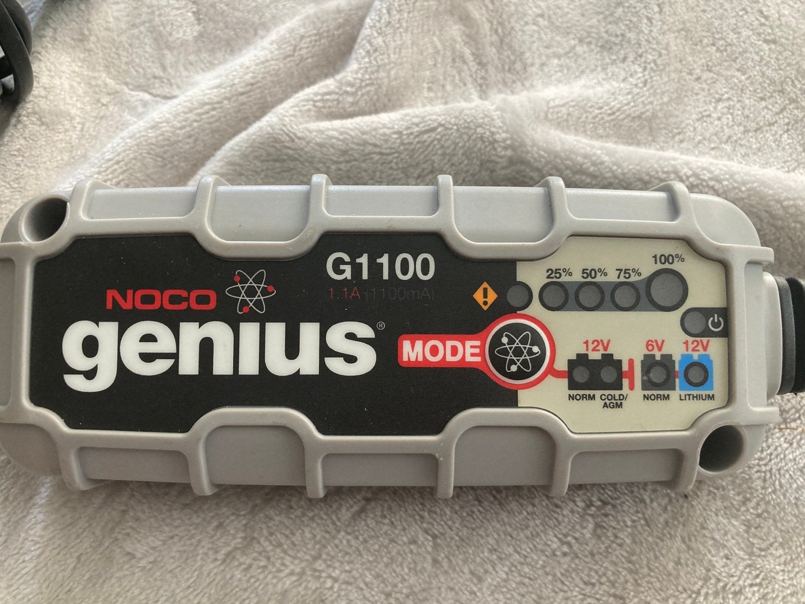 Batterij lader NOCO Genius G1100, Ophalen, Zo goed als nieuw