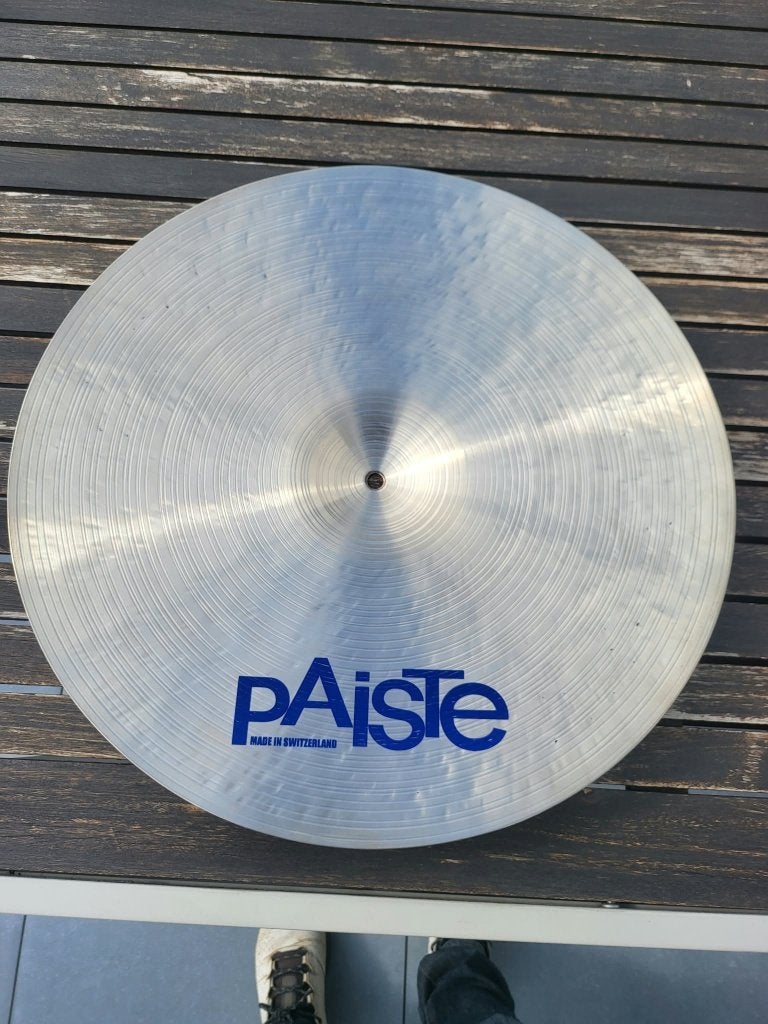 Cymbale Paiste André Ceccarelli, Musique & Instruments, Enlèvement ou Envoi, Comme neuf, Autres marques