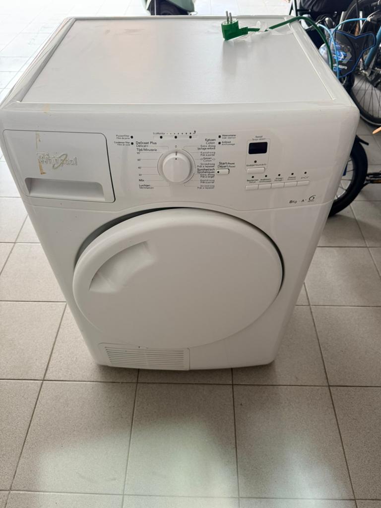 Droogkast, 8 tot 10 kg, Ophalen, Gebruikt