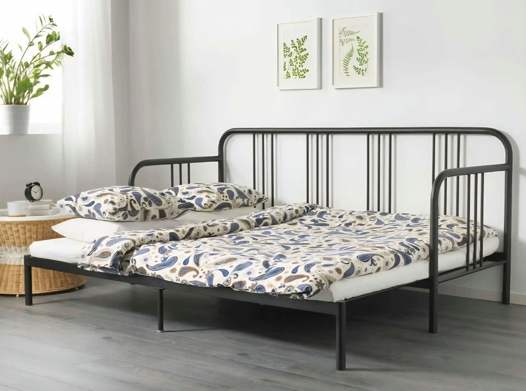 Canapé lit IKEA Fyresdal, Ophalen, Tweepersoons, Zo goed als nieuw, 160 cm