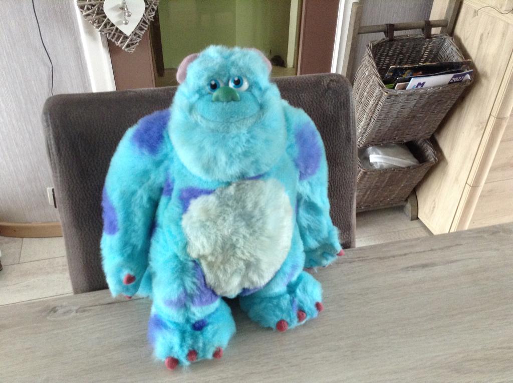 Disney-Pixar Monsters & Co Scully pluche character (37 cm), Kinderen en Baby's, Ophalen of Verzenden, Zo goed als nieuw, Overige typen