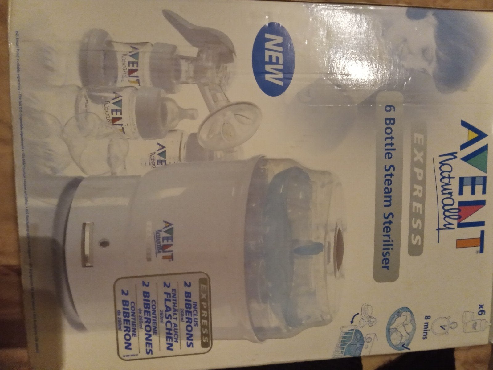 flessen sterilisator zo goed als nieuw, Sterilisator, Philips Avent, Zo goed als nieuw, Ophalen