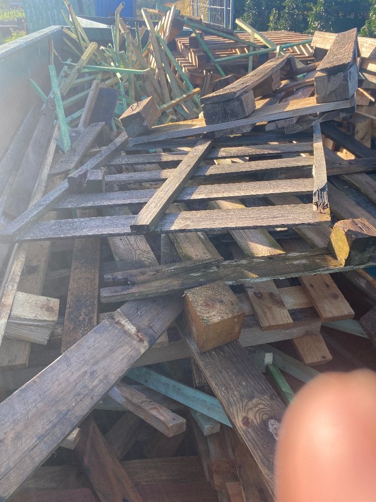 Gratis brandhout, Tuin en Terras, 3 tot 6 m³, Ophalen, Blokken